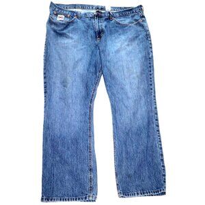 Cinch Up Blue Denim Jeans 44x32 Relaxed Fit Cowboy Western Aesthetic